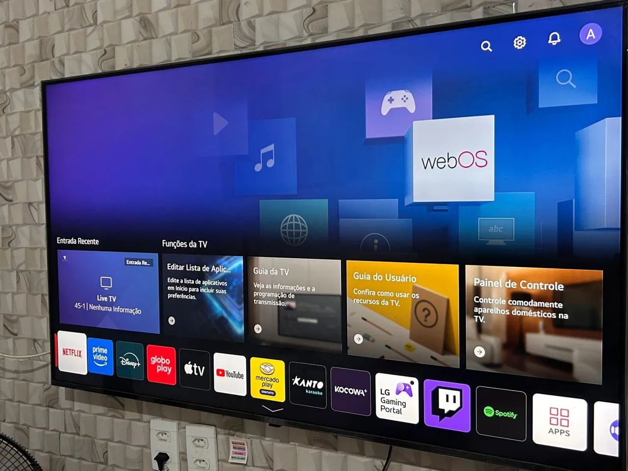 TV LG 55"