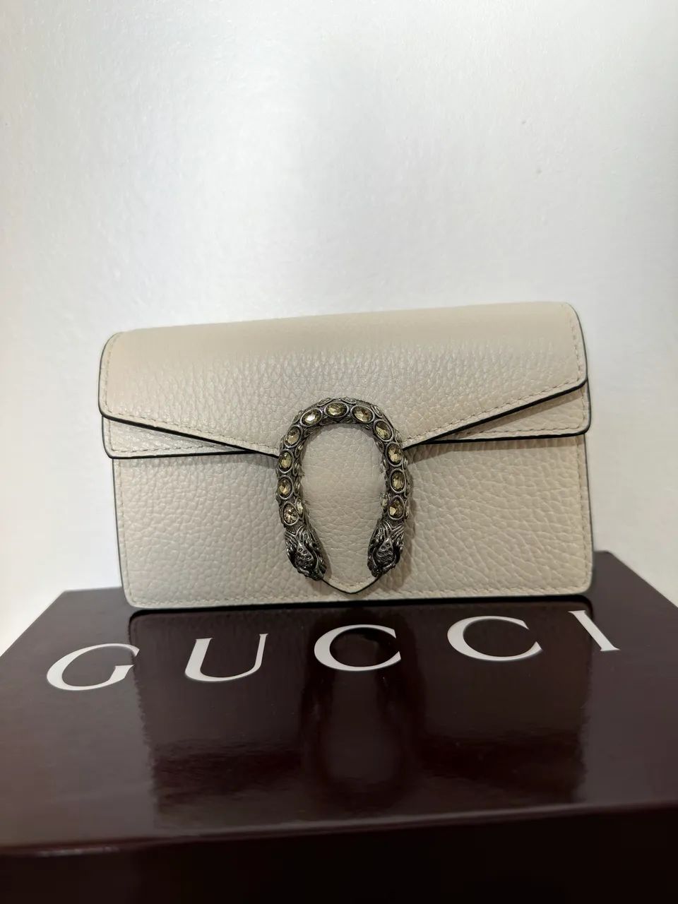 Bolsa clutch Dionysus branca mini - Foto 3