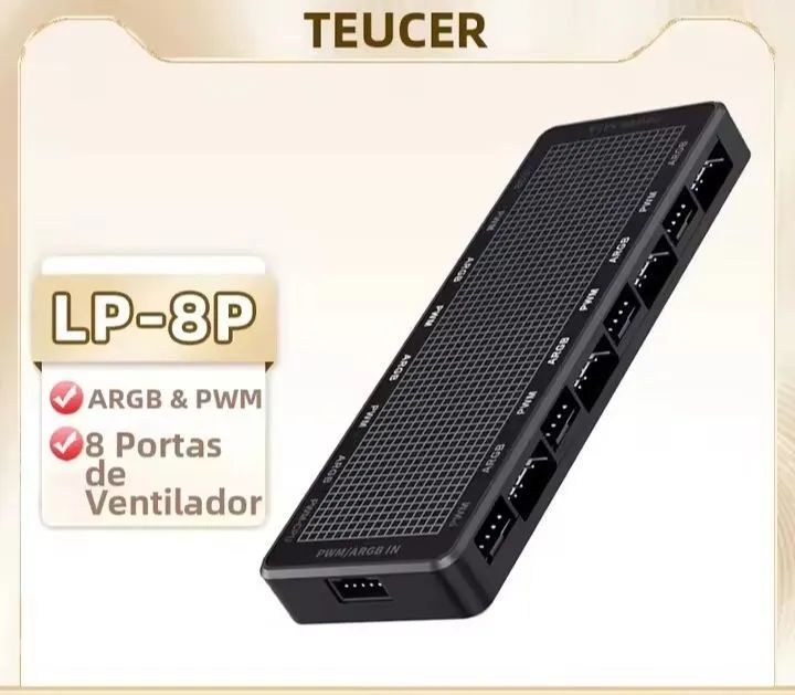 Hub Argb Teucer 8 Portas