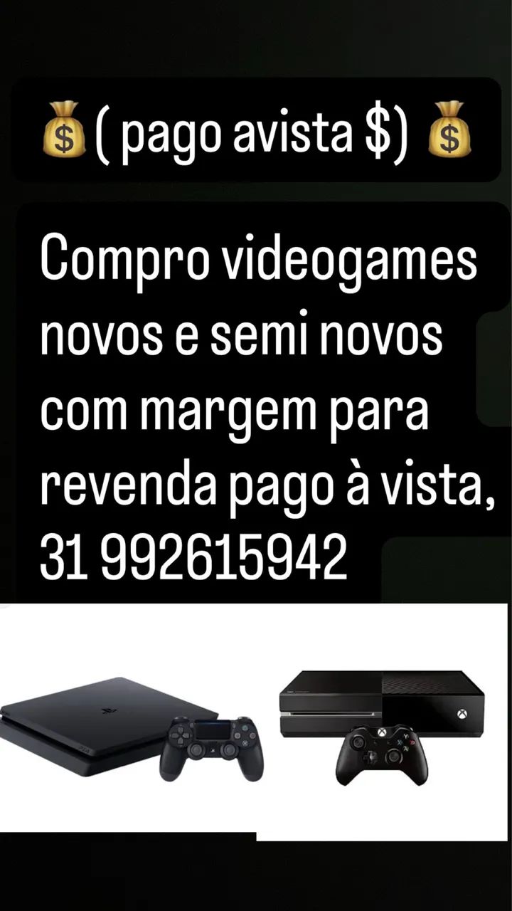 Compramos seu videogame 