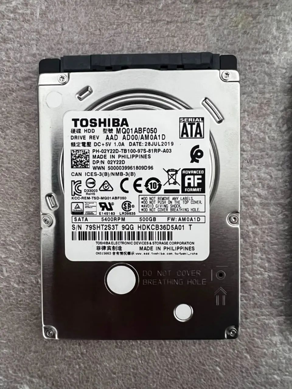 Lote de 04 HD de 500gb (de notebook)  - Foto 4