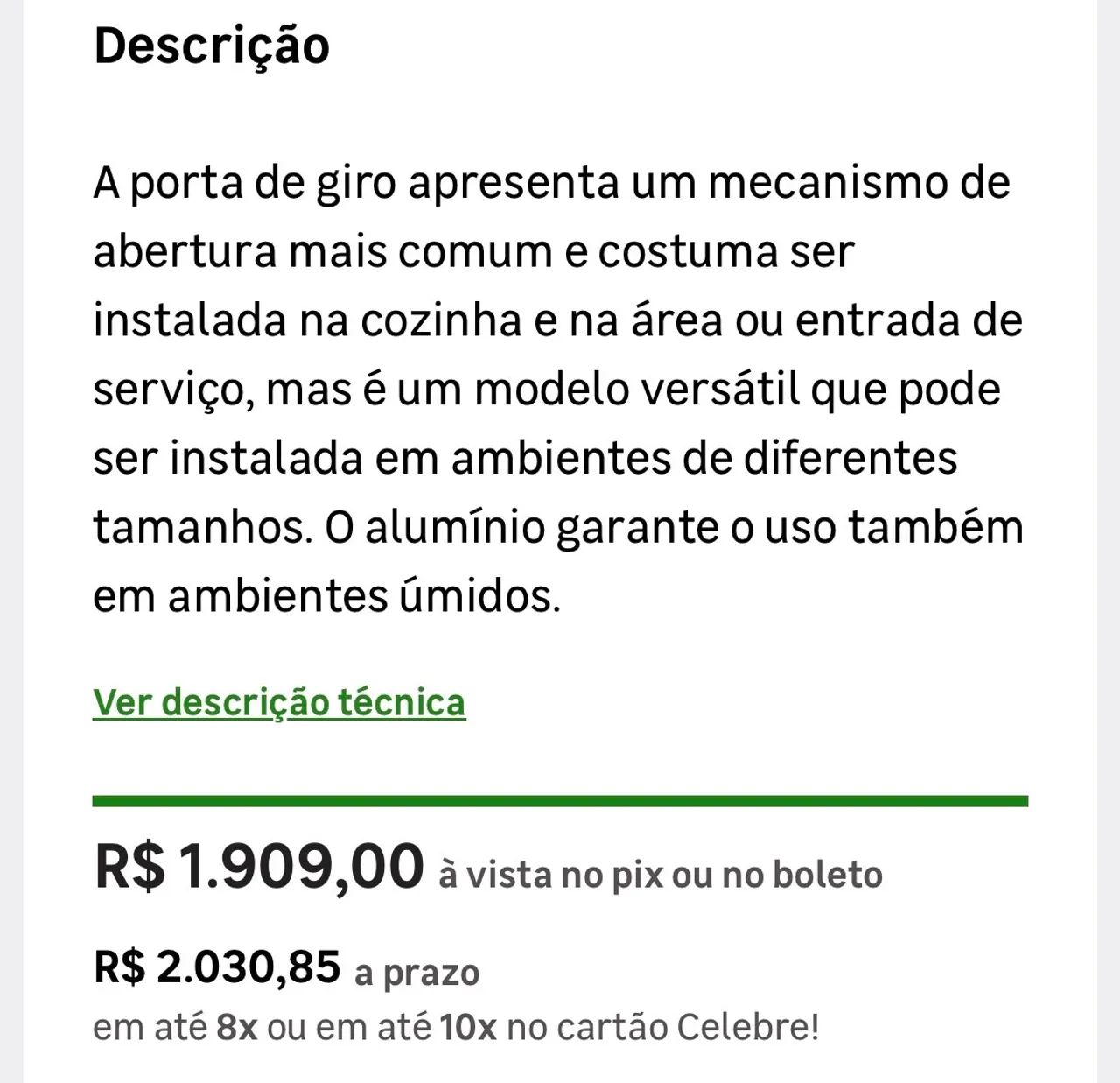 Vendo porta zera demais de Alumínio. - Foto 5