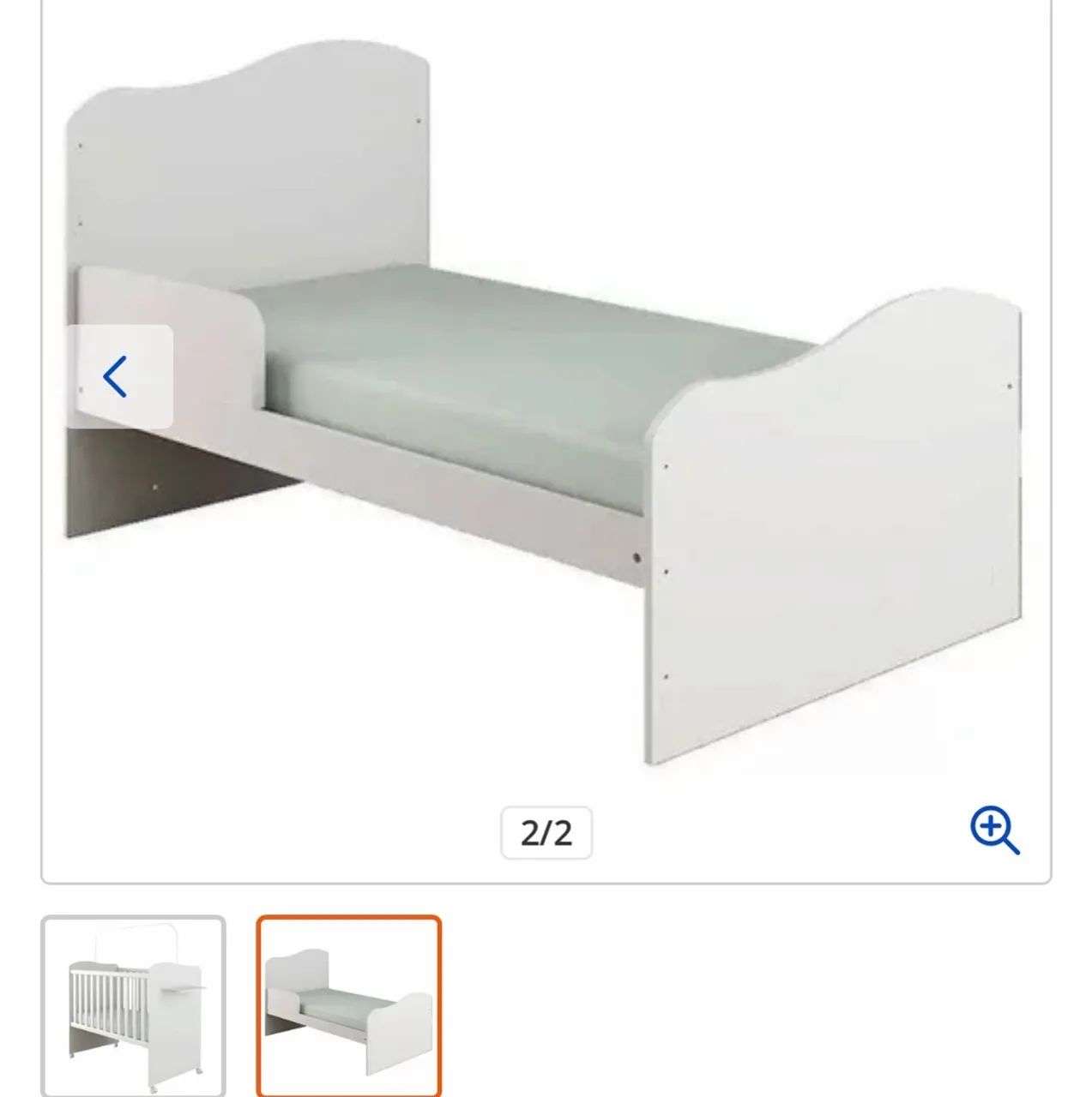 Berço americano mini cama Munique/ C colchão  - Foto 2