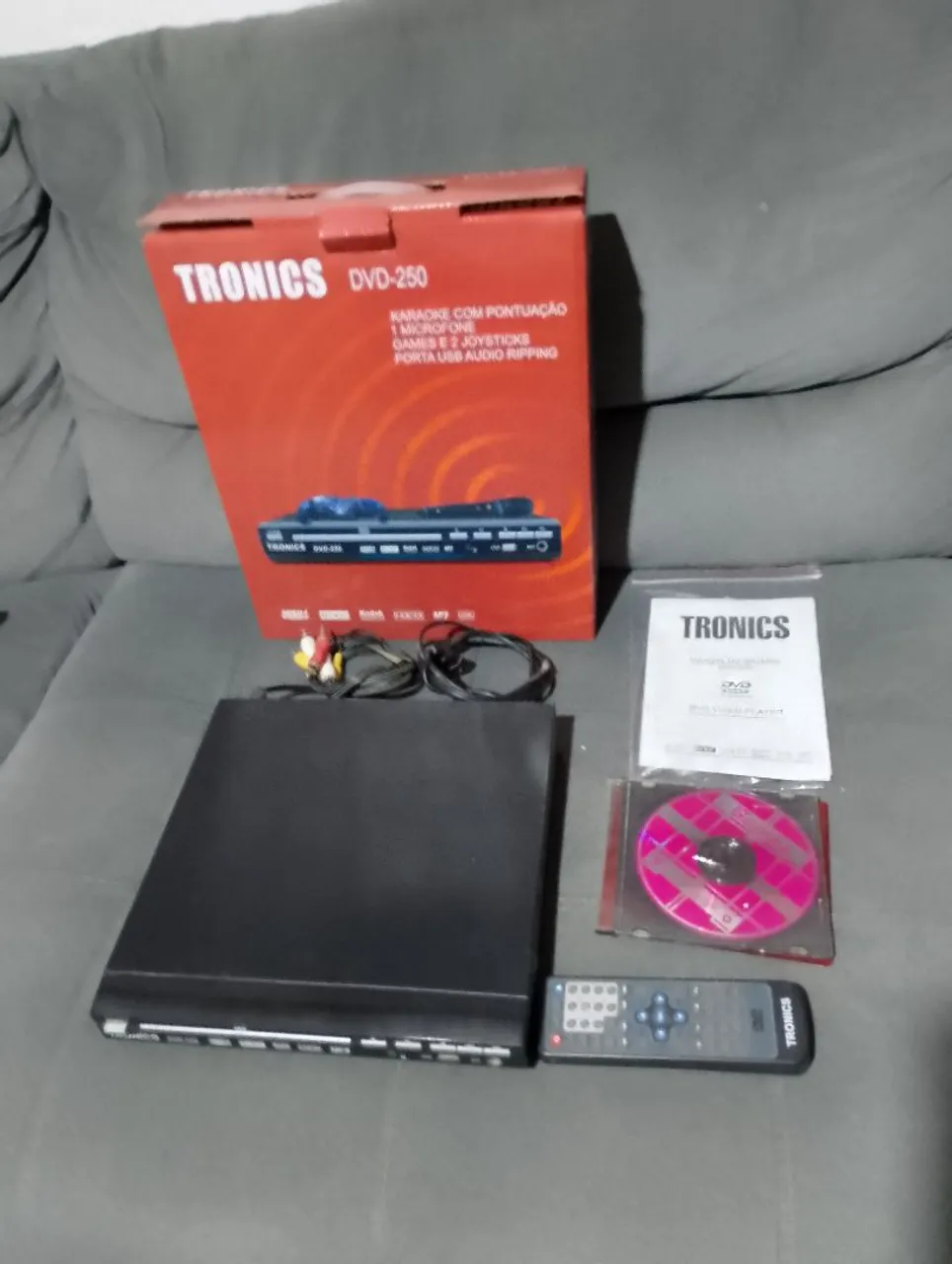 DVD Player JVC XV-N312SUW - DVD, Blu-Ray e Vídeo Cassete - Tijuca