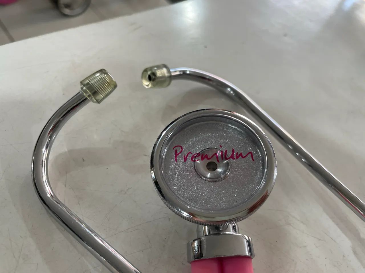 Estetoscópio Rappaport Premium Rosa - Foto 3