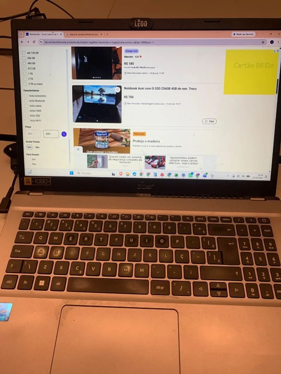 Notebook Acer Aspire A515-57 - Foto 3