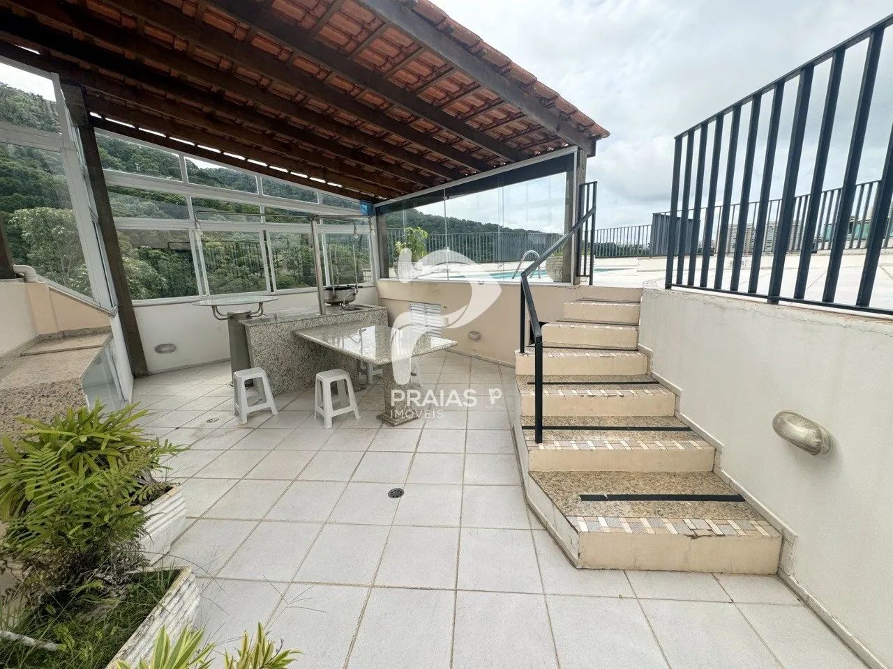Cobertura Duplex com piscina, 4 dormitórios, Enseada, Guarujá - Foto 4