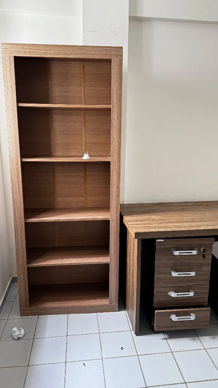Conjunto de Mesa de escritório - Birô - Foto 4