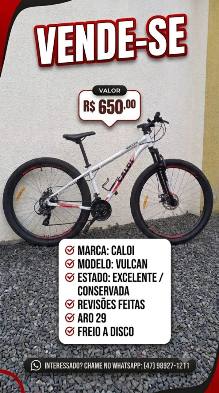 Bicicleta Caloi Aro 29