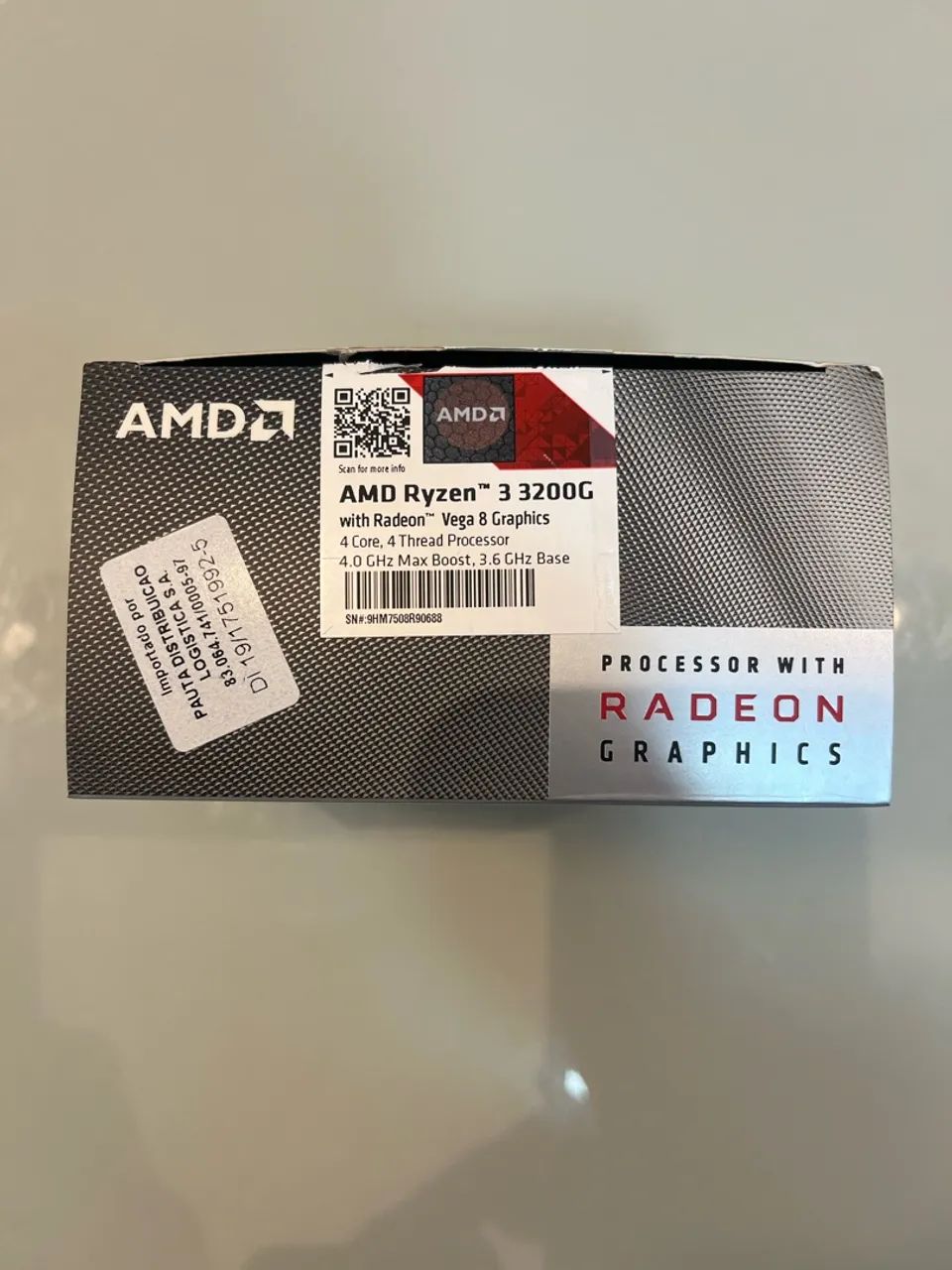 Processador AMD Ryzen 3 3200G com Cooler e Caixa - Foto 3