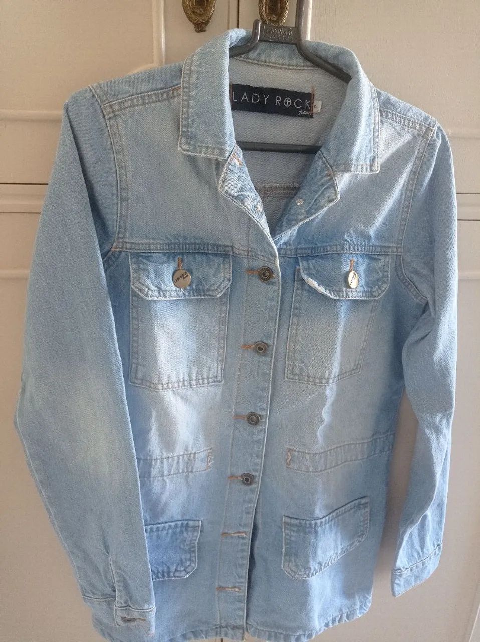 Casaco jeans feminino 