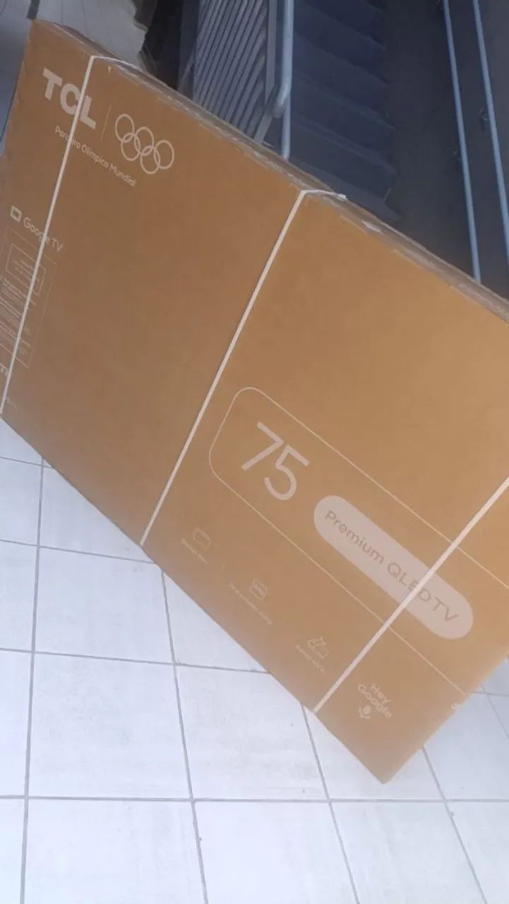? TV TCL 75? NOVA - LACRADA NA CAIXA! ? - Foto 3