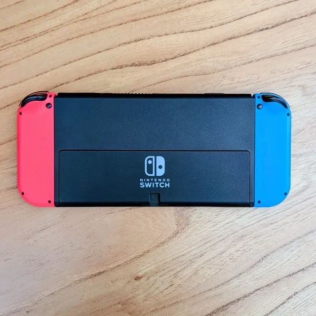 Nintendo Switch OLED Neon Completo + Pro Controller Original + Case - Foto 4