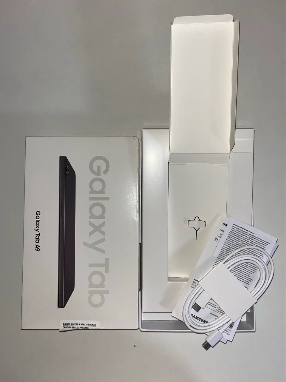 Tablet Samsung A9 64gb 4gb ram 8,7 polegadas - Com acessórios - Foto 5