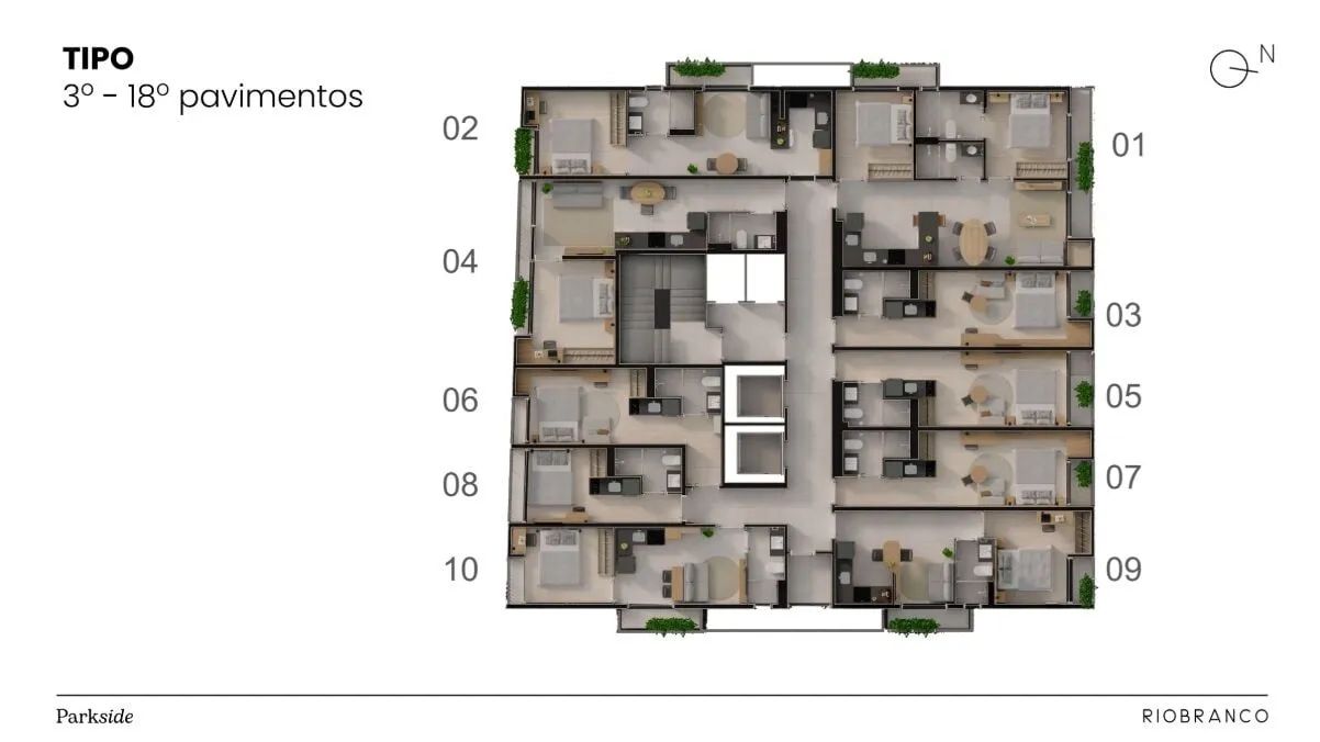 Apartamento de 2 dormitórios na Av. Rio Branco Florianópolis,SC - Foto 5
