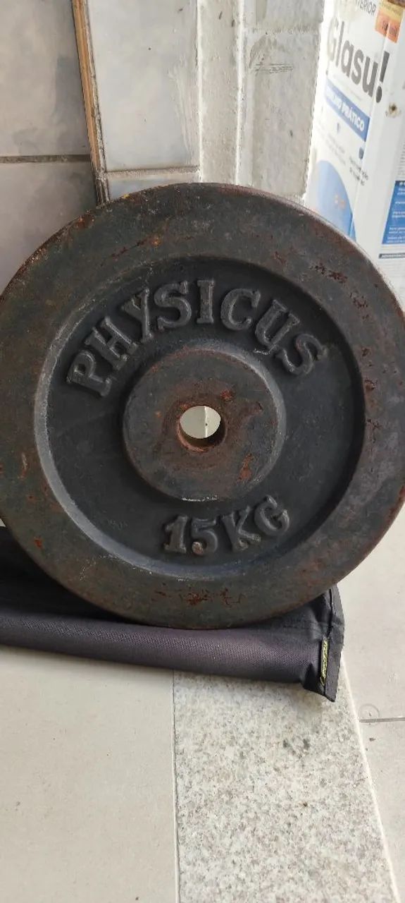 Anilha de 15Kg Phisycus - Foto 2