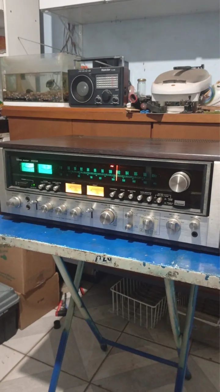 Reciever SANSUI modelo 9090DB, Raridade! - Foto 2