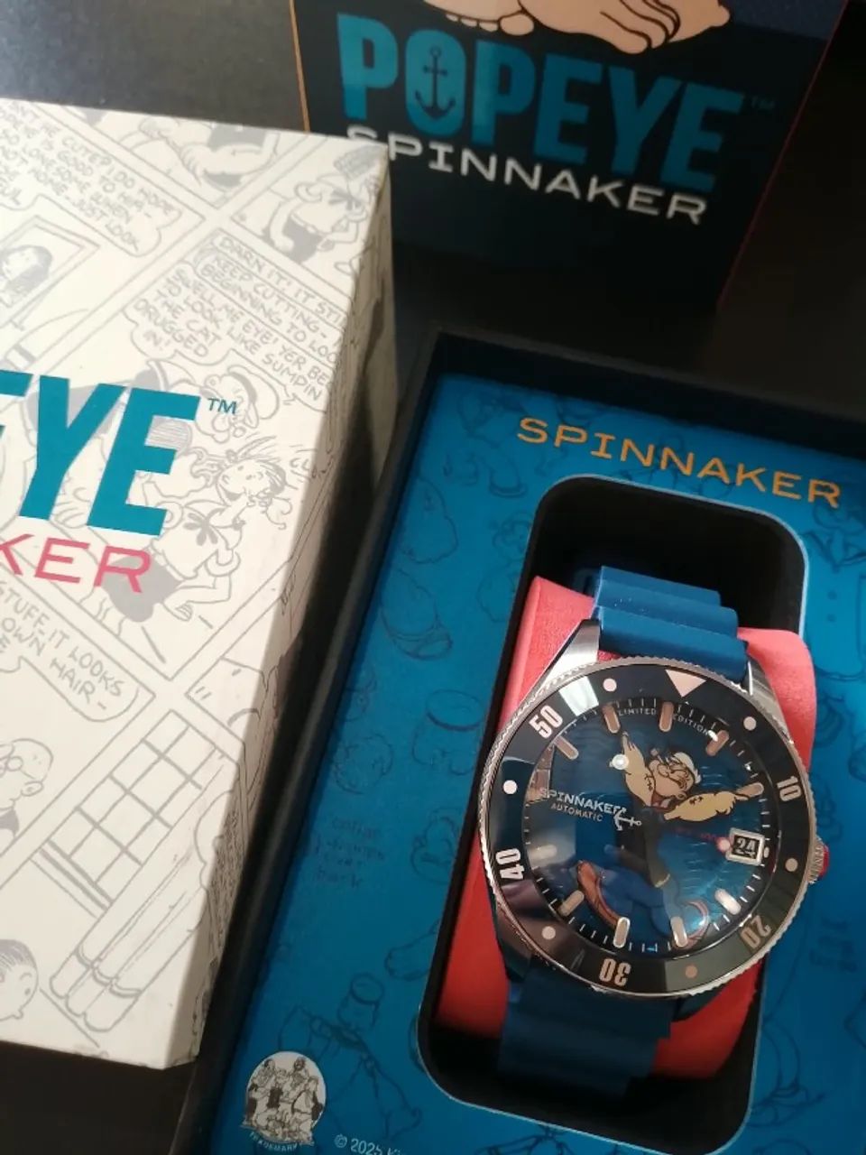 Relógio Spinnaker Challenger Automatic Popeye ? Edição Limitada 242/425 - Foto 2
