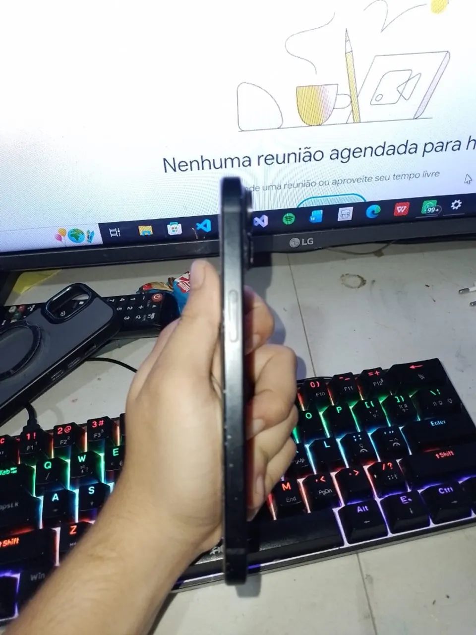 iphone 15 128gb com caixa  - Foto 4