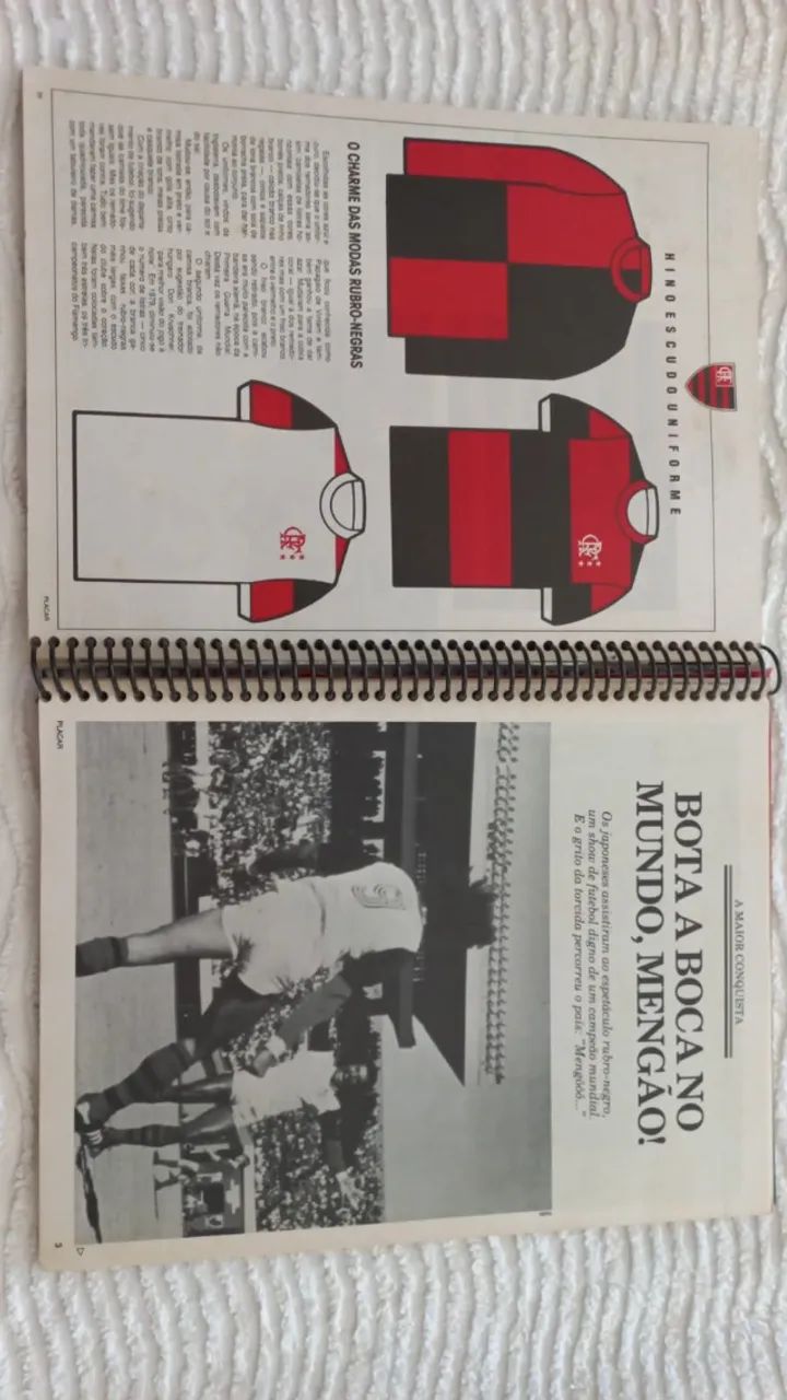 Revista Placar 1999 - Flamengo - Foto 5