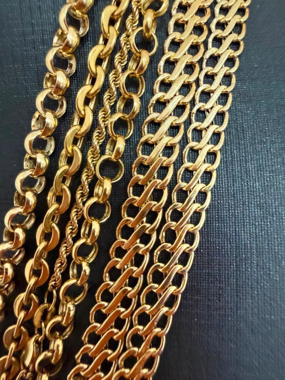 Corrente de ouro 18k certificado garantia eterna  - Foto 2