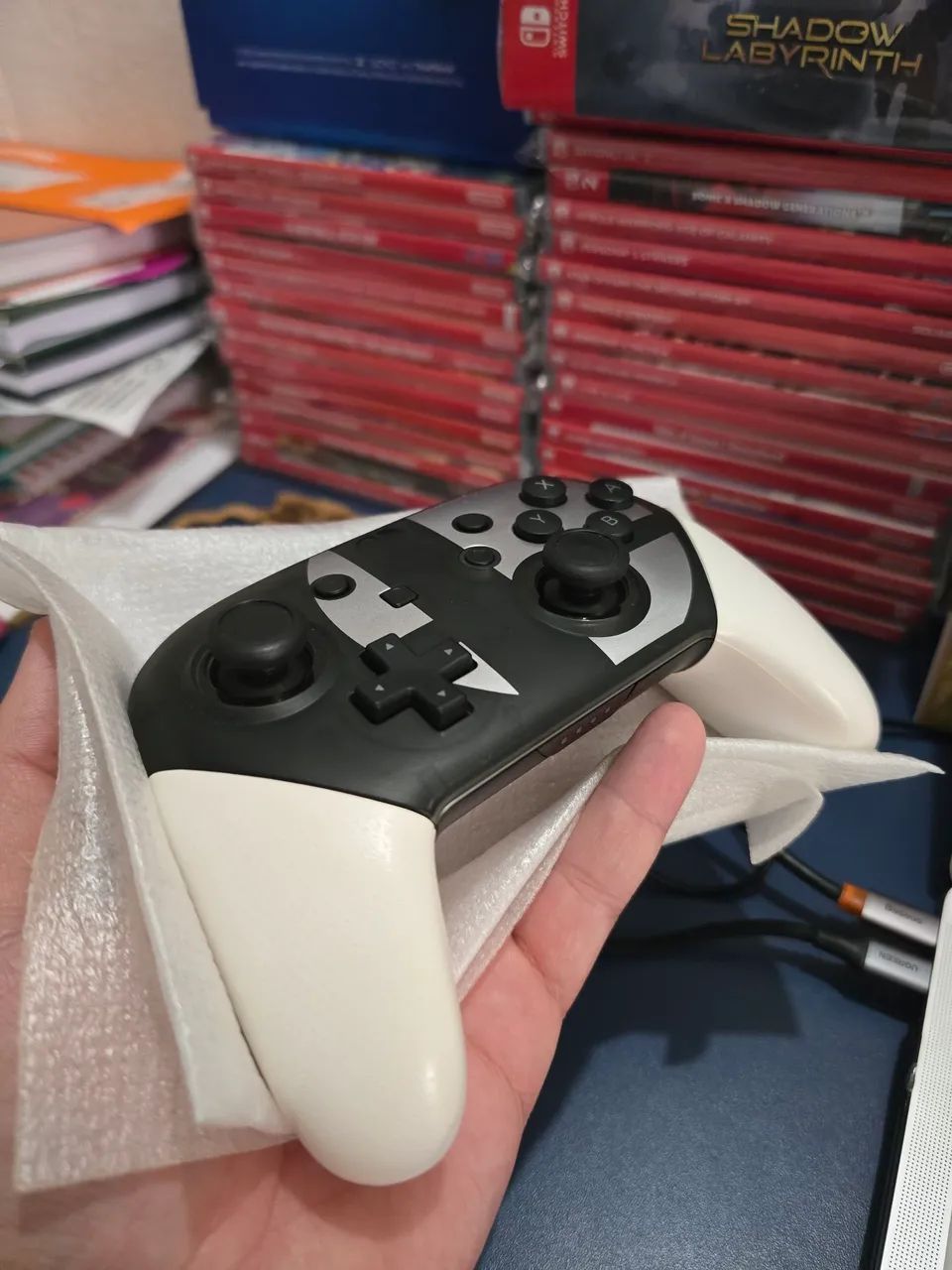 Controle Super Smash bros Nintendo Switch  - Foto 2