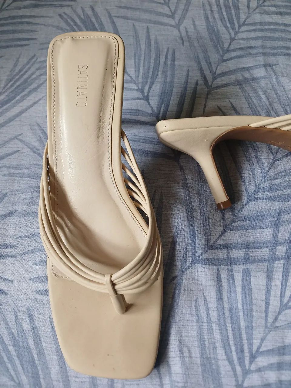 Sandália Renner off white tam. 38 - Foto 2