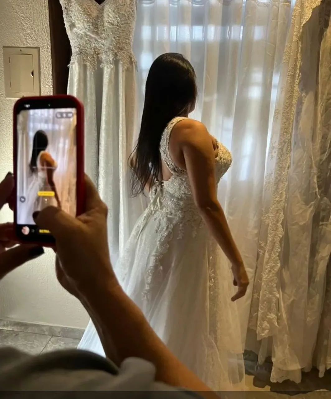 Vendo vestido de noiva 250 - Foto 5