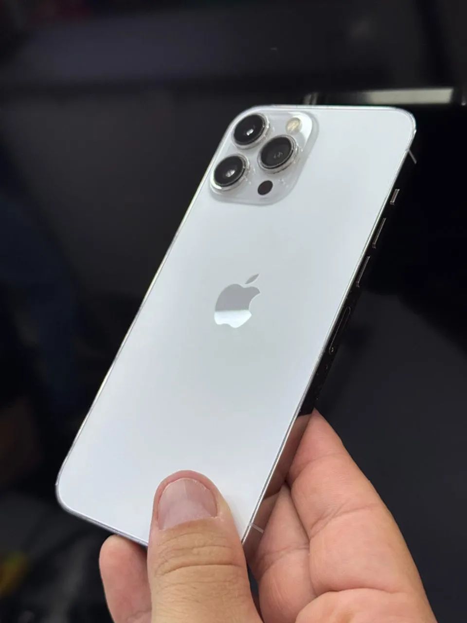 IPHONE 13 PRO MAX 256GB BRANCO SEMINOVO - Celulares e Smartphones