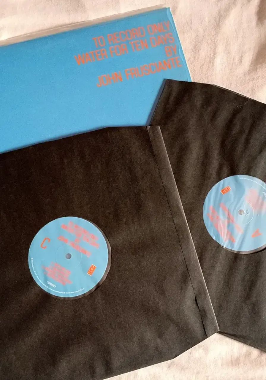 Vinil LP Duplo John Frusciante To Record Only Water Red Hot Chili Peppers - Foto 3