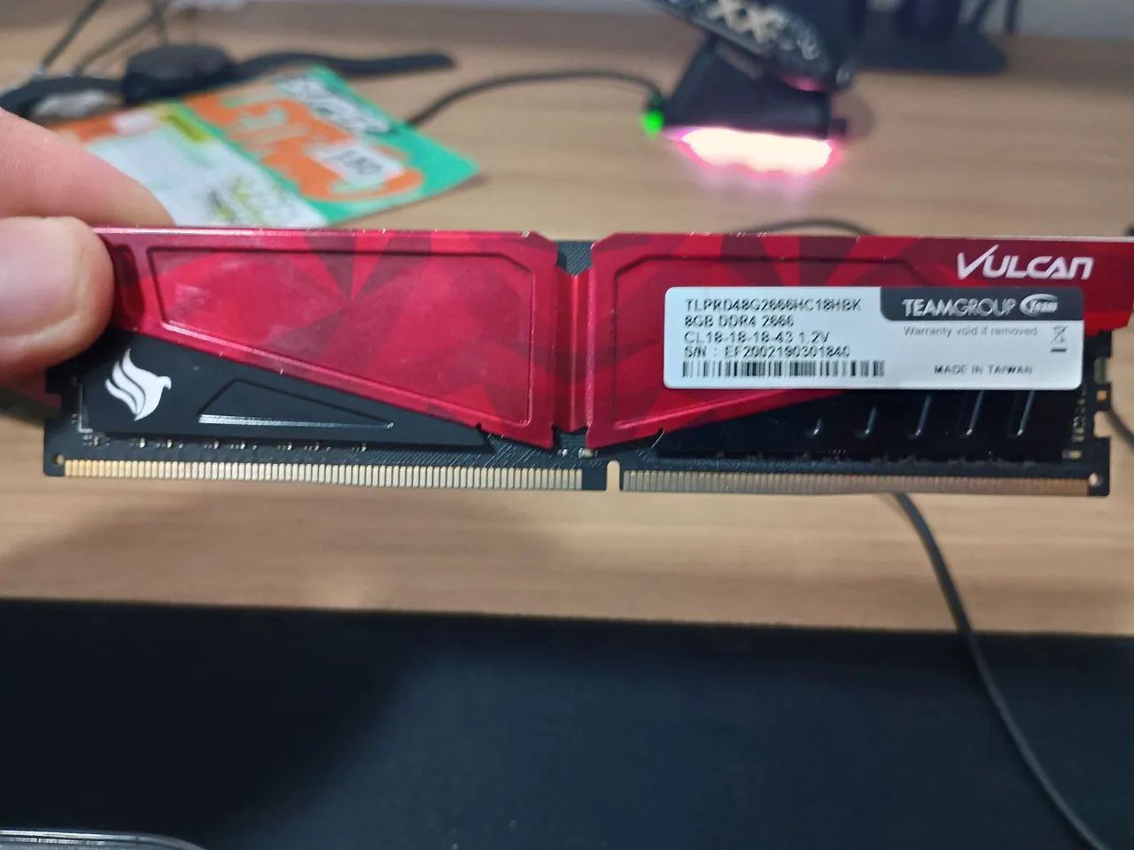 Memória DDR4 8GB 