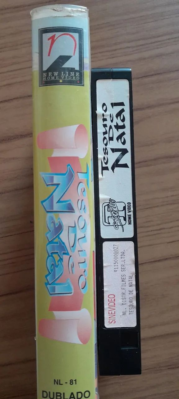 Fita VHS O Tesouro de Natal - Foto 4