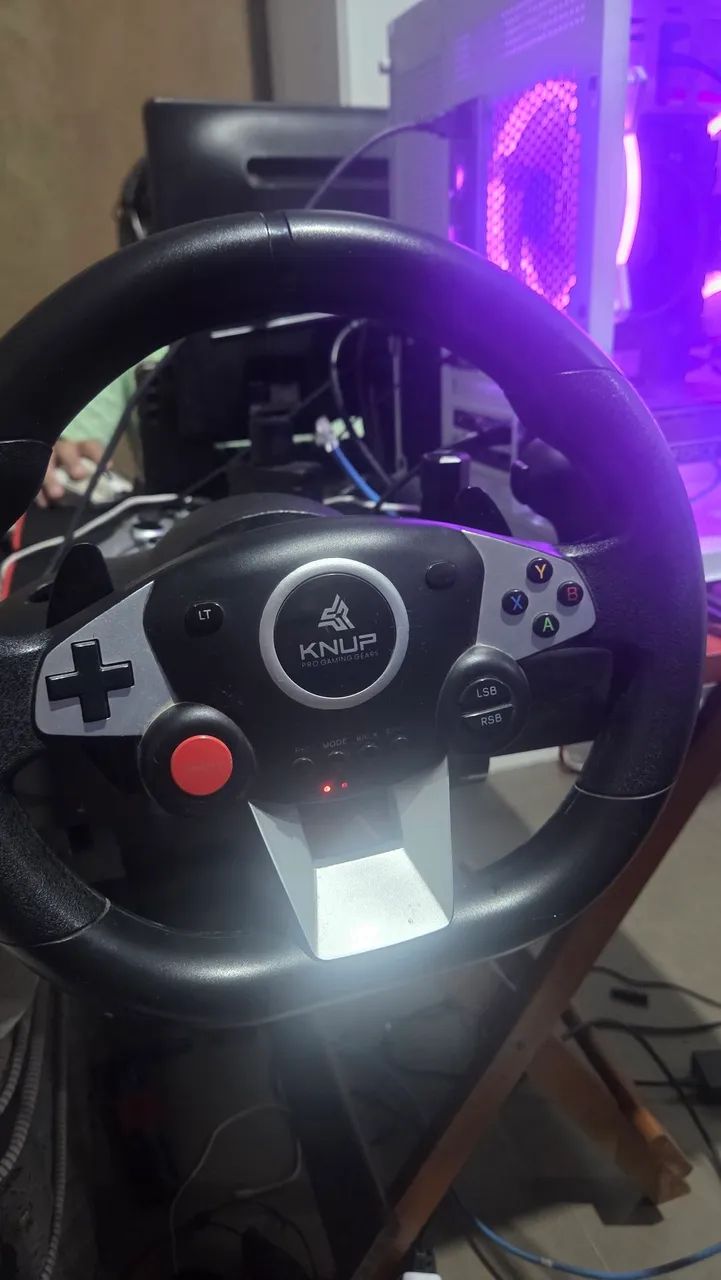 Volante gamer knup 