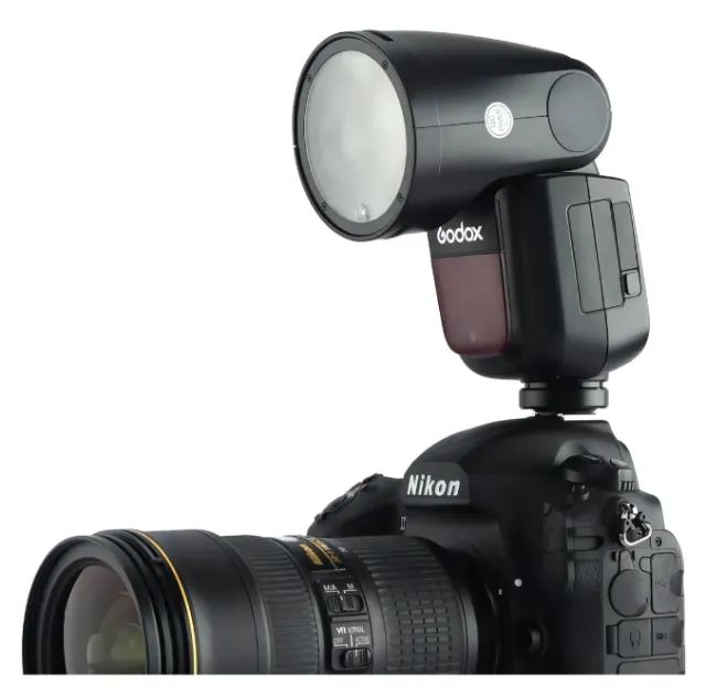 Flash Speedlite Godox V1 para Nikon - Foto 2