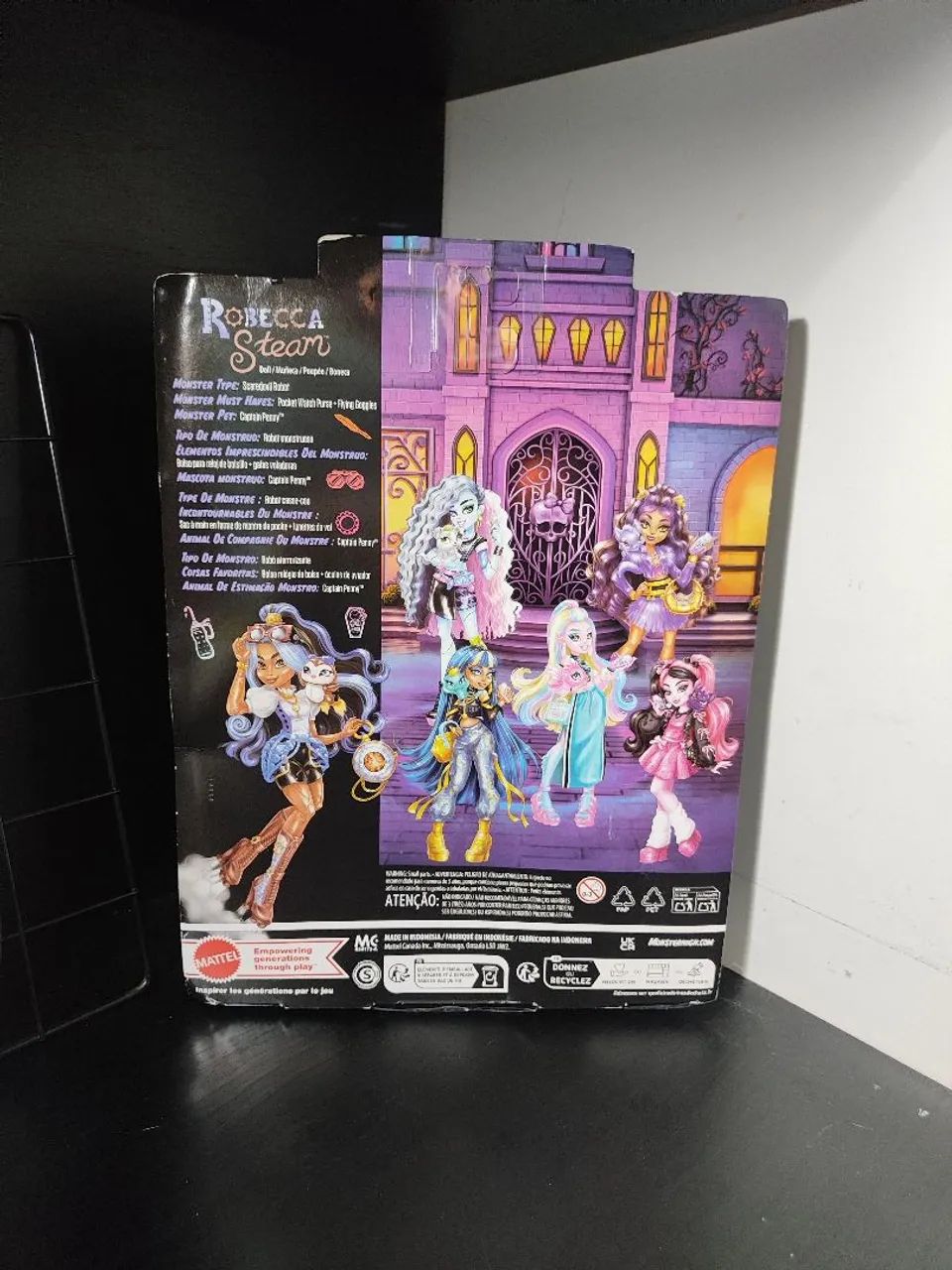 Boneca Monster High Robecca Steam Core  - Foto 4