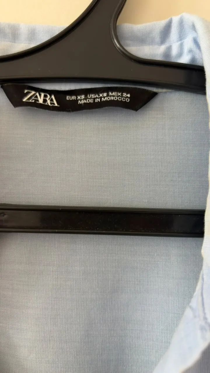 Vestido midi - zara - azul - pp - Foto 3