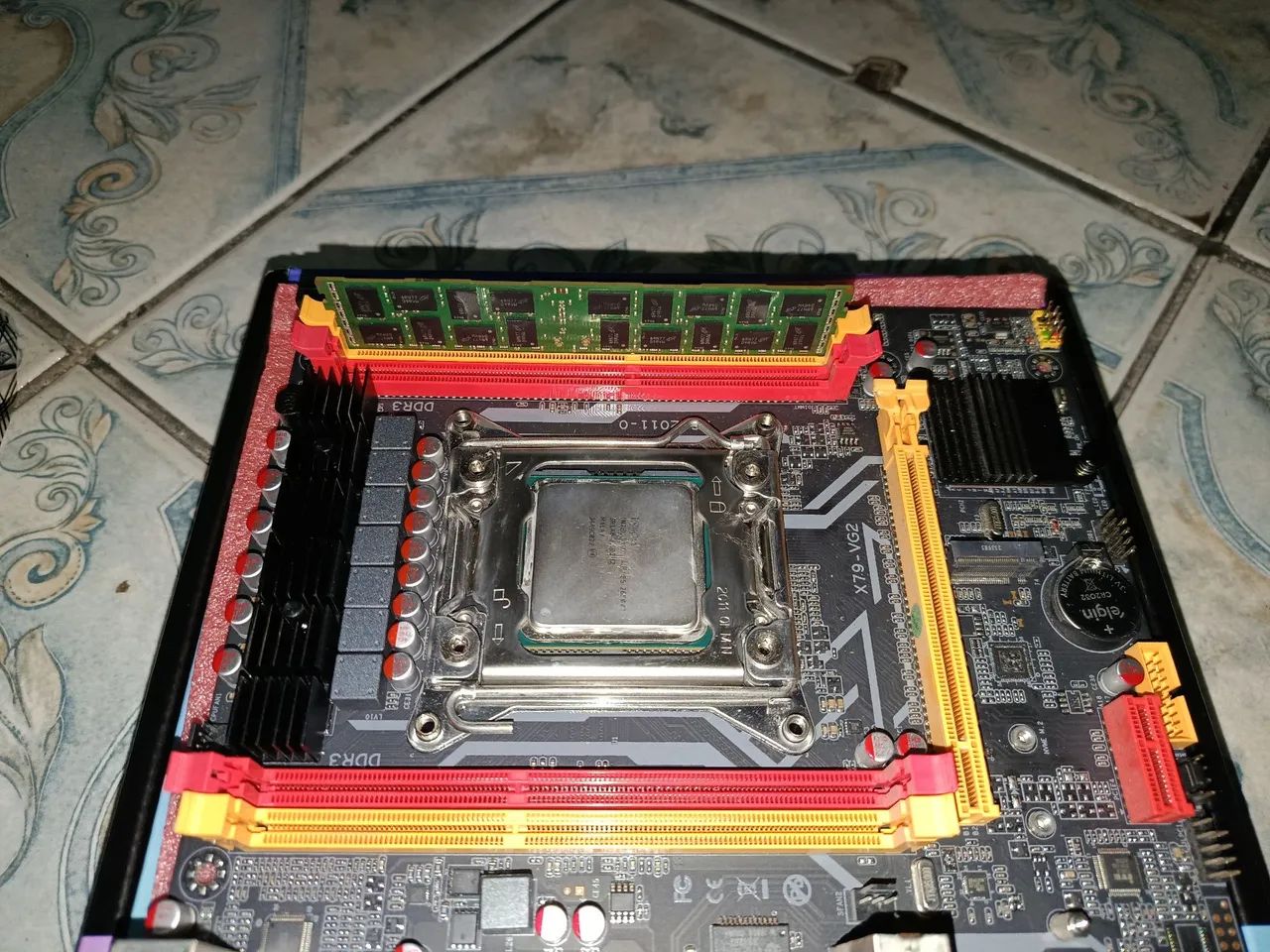 kit xeon e5-2650v2 16gb ddr3