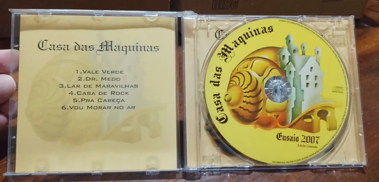 CD Casa das M áquinas - Ensaio 2007 (Edição Limitada) - Foto 2