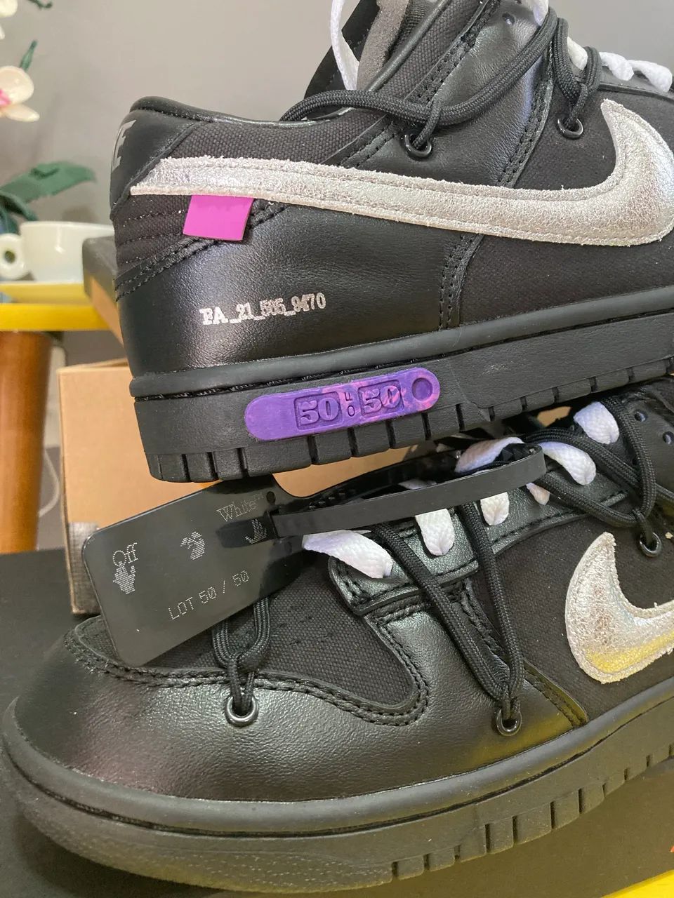 Nike Dunk Low x Off White Lot 50 - Foto 3