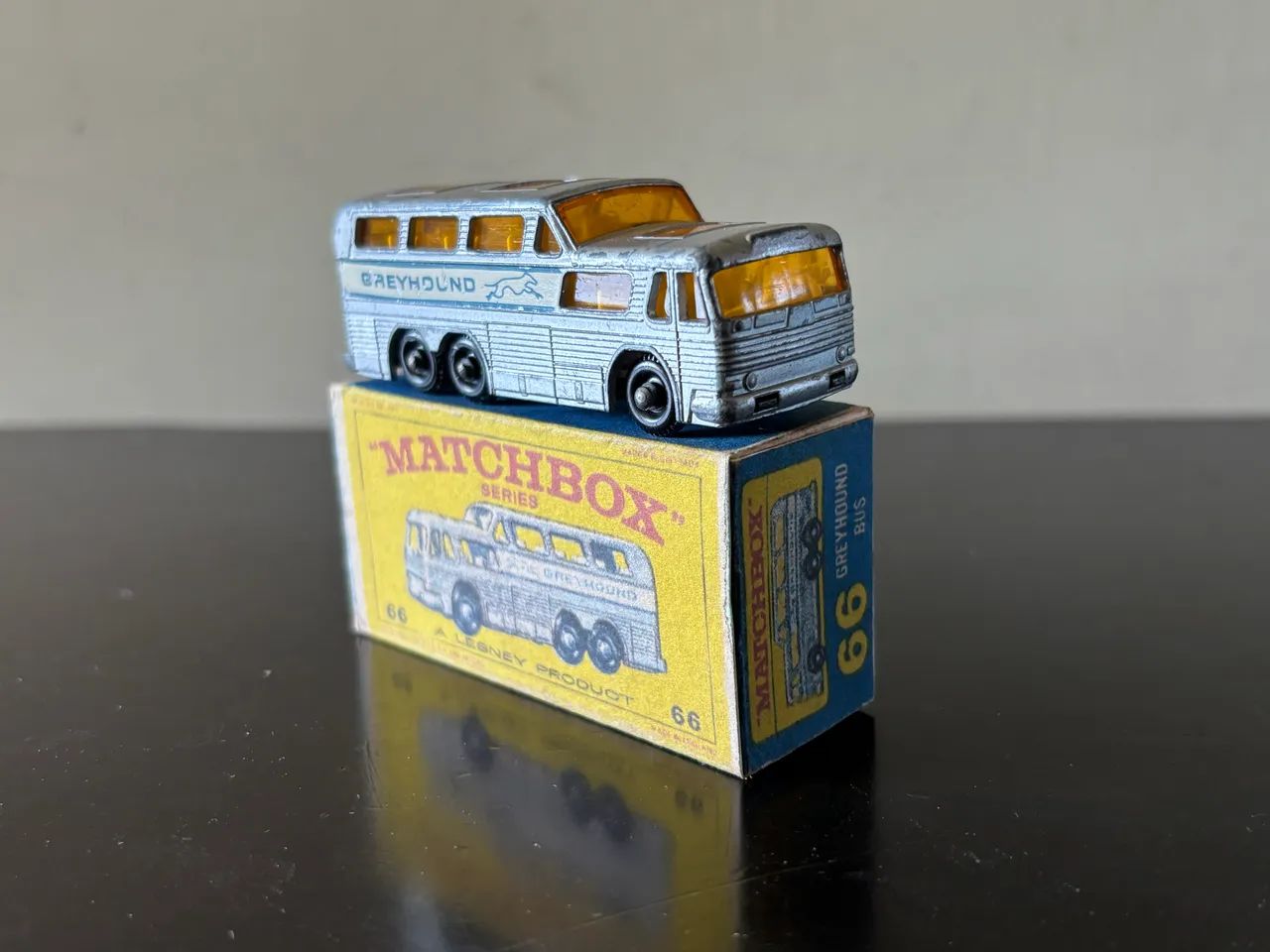 Matchbox -66 GRE Y HOUND BUS - Lesney . - Antiguidades - Botafogo, Rio ...