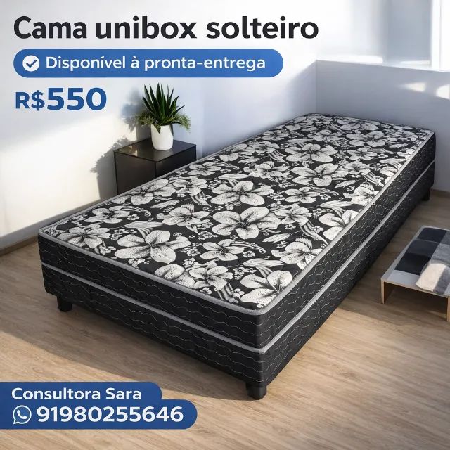 CAMA UNIBOX SOLTEIRO ENTREGAMOS HOJE!!