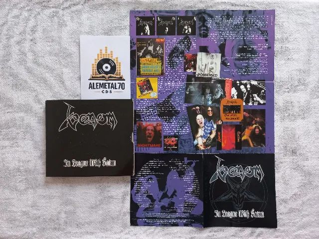 Cd Venom - In League with Satan - Foto 4