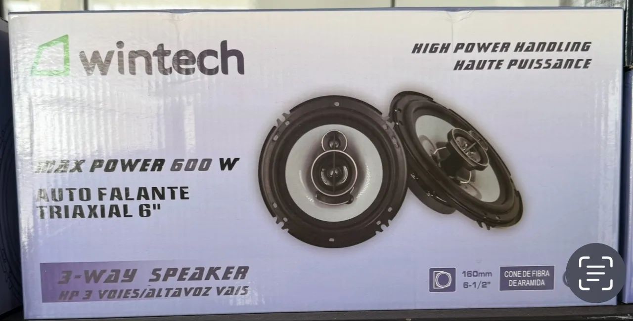 Alto falantes winteck 5 ou 6 polegadas 