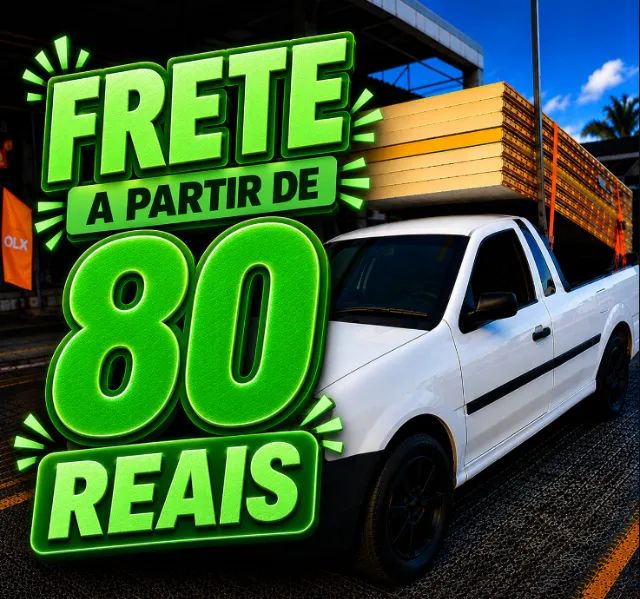 FRETE A PARTIR DE 80 REAIS!!