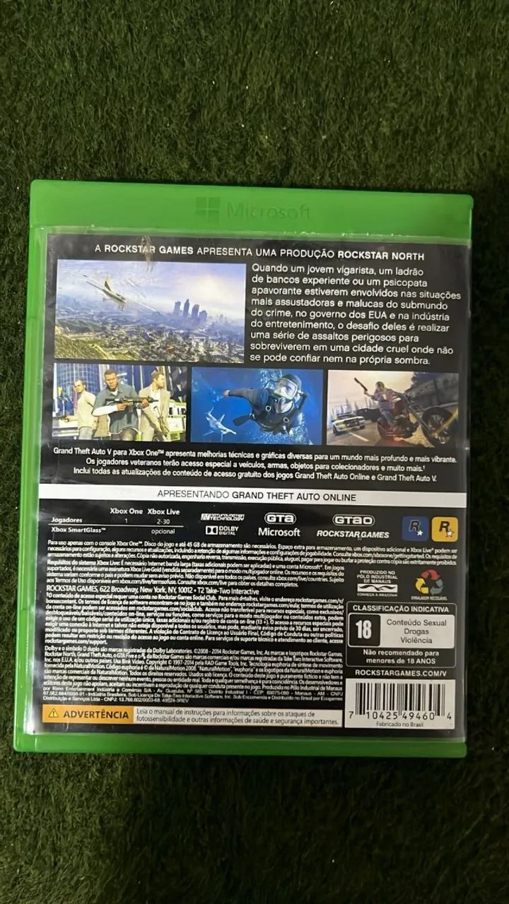 GTA V Xbox One - Mídia Física - Foto 2