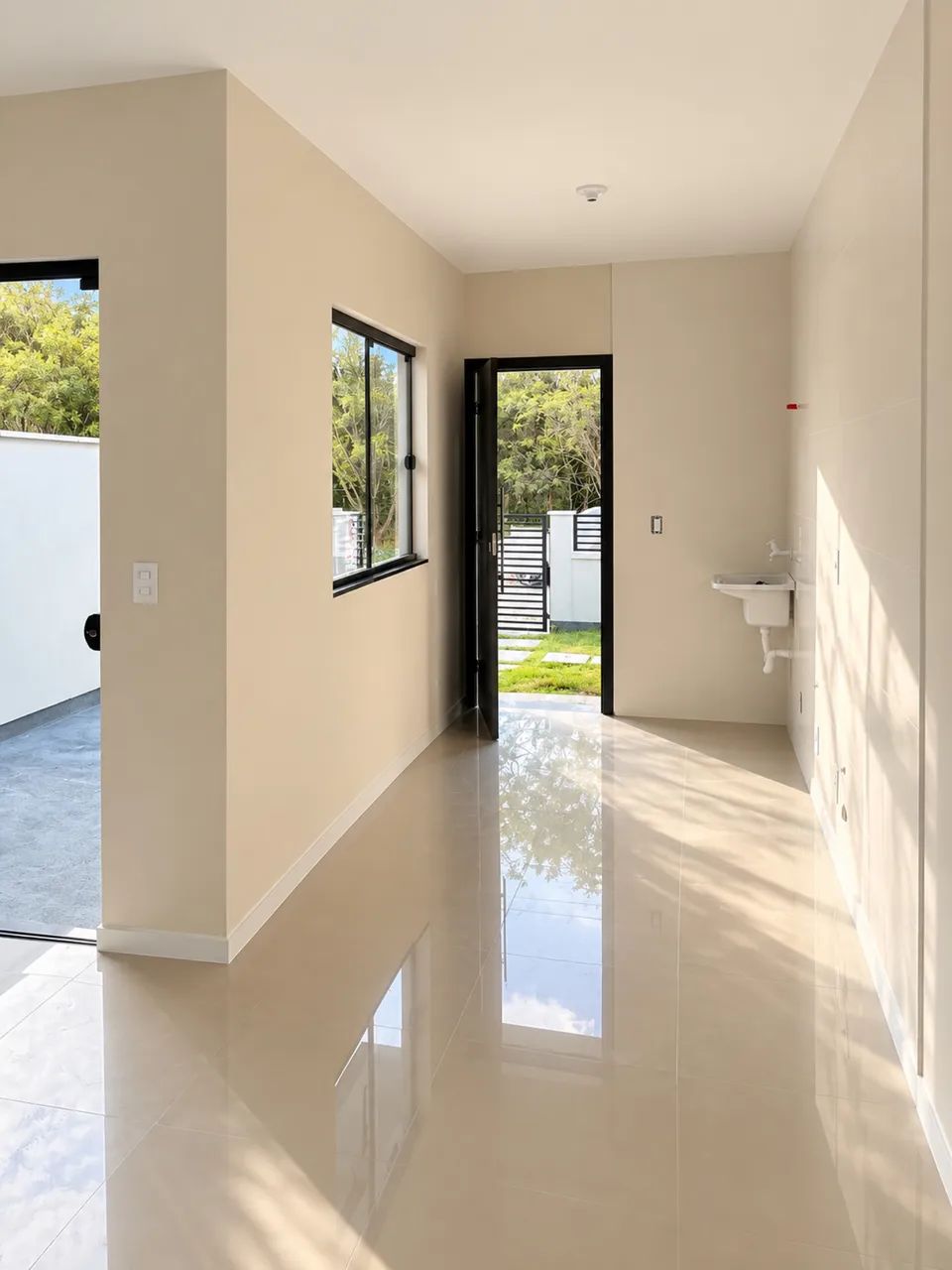 Casa 2 Quartos Nova 49m² em São José | Forquilhas | MCMV - Foto 4