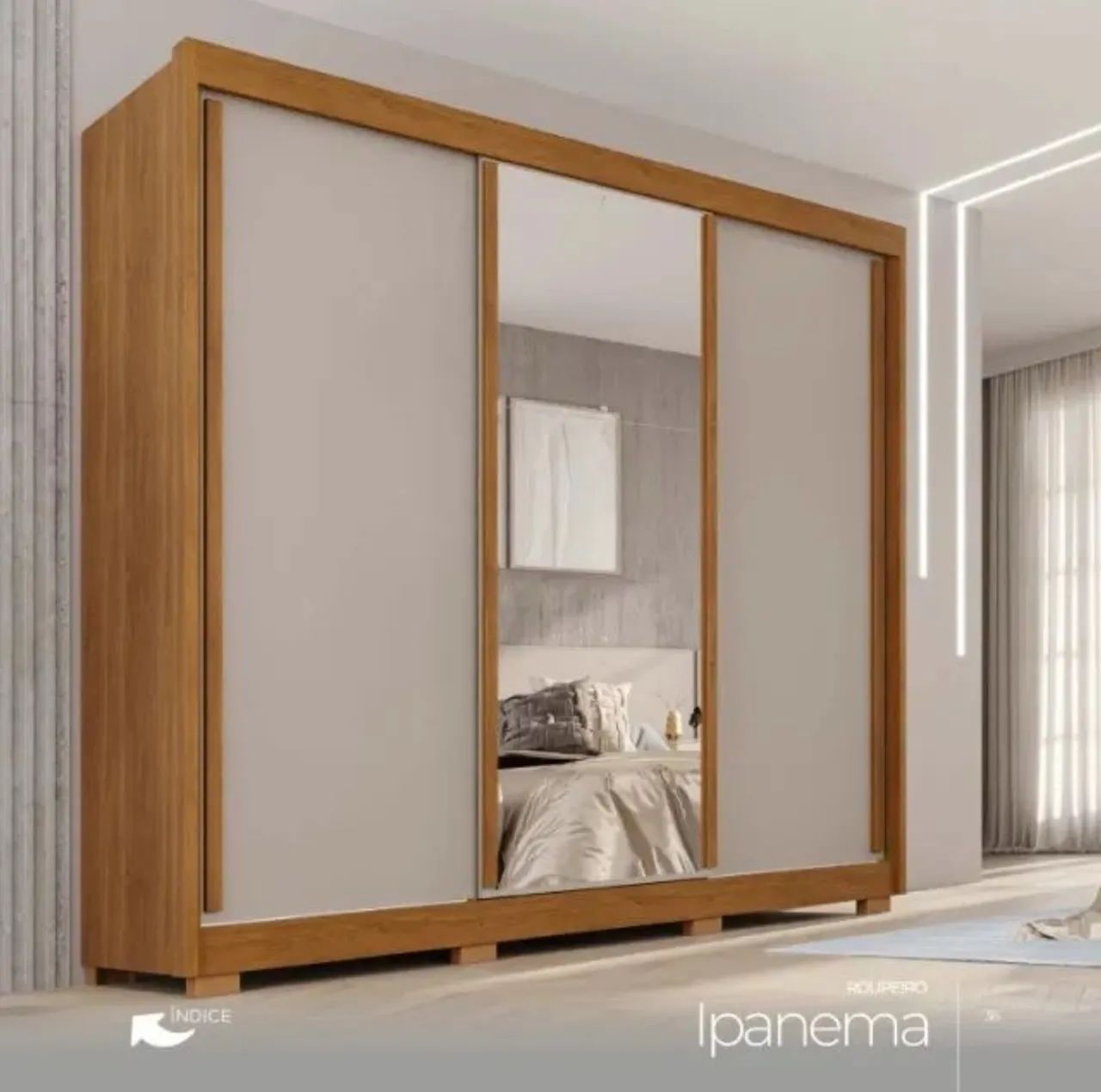 Guarda roupa 100% MDF 