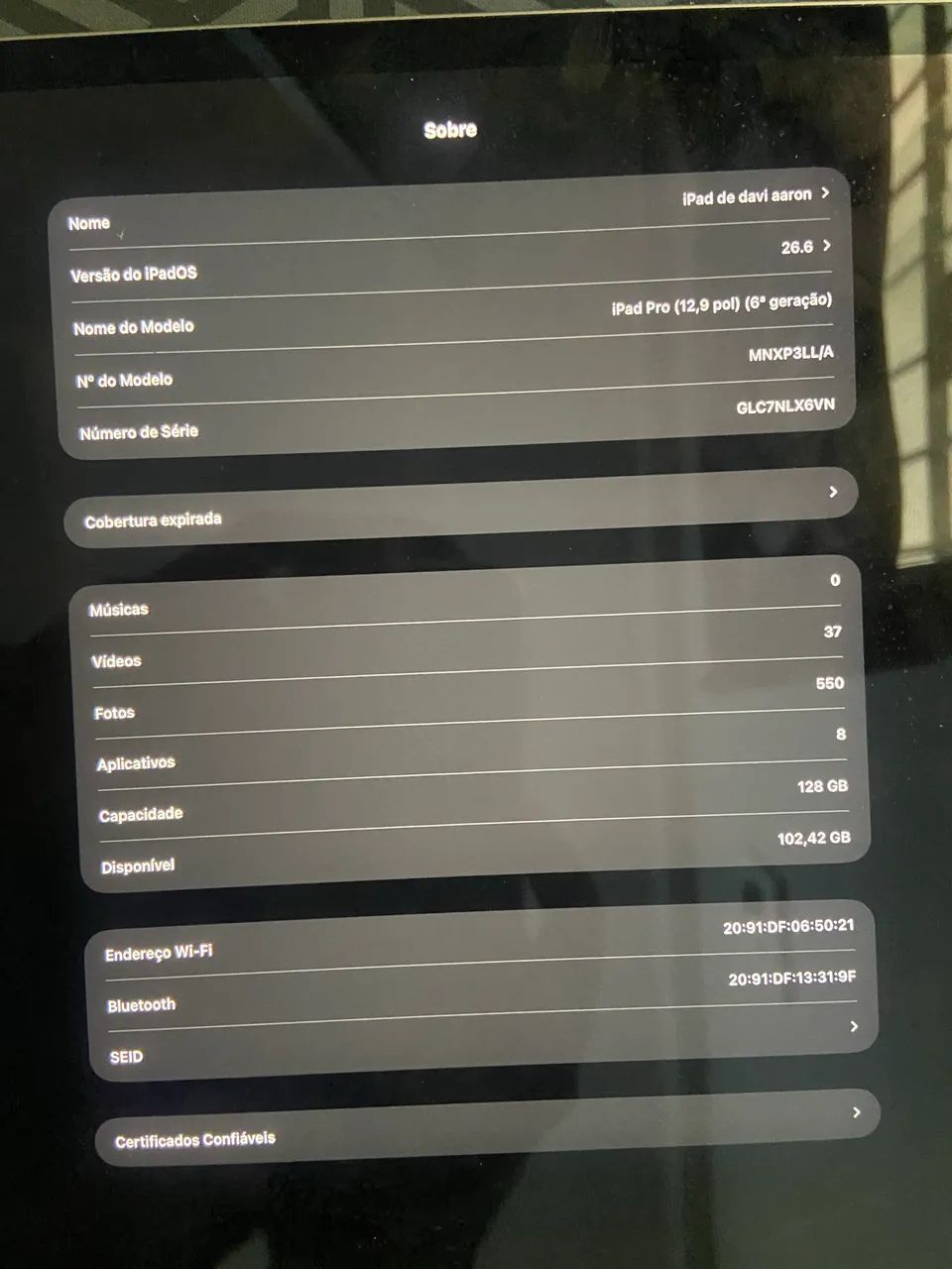 ipad pro sexta geração 128gb - Foto 2