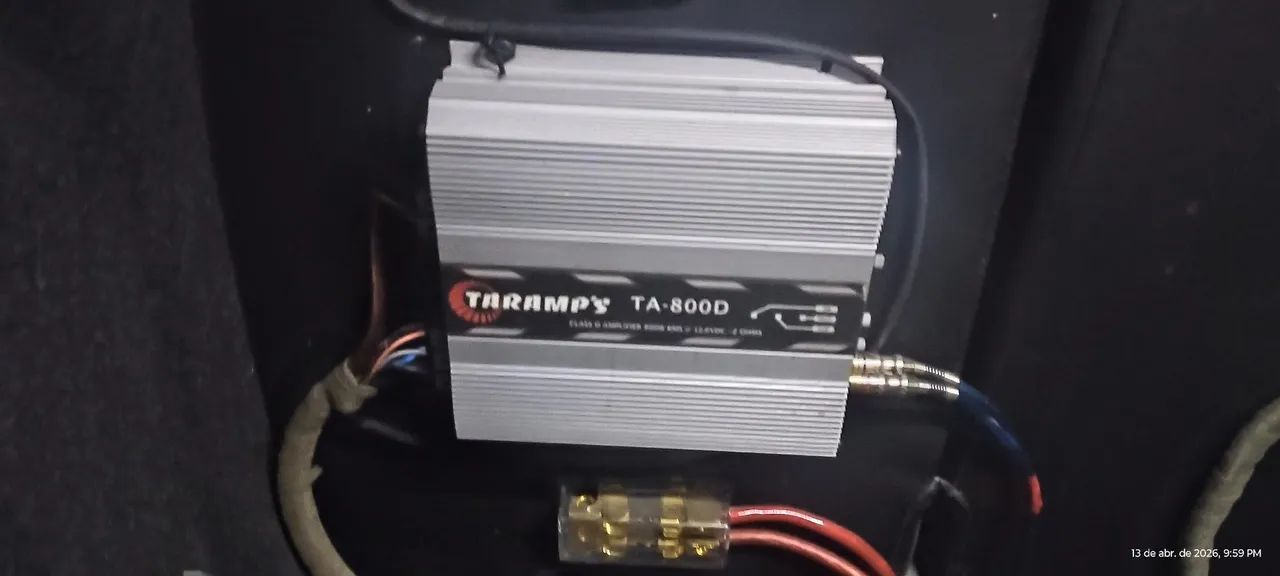 Som automotivo módulos Taramps com sub + alto falante (leia o anúncio)