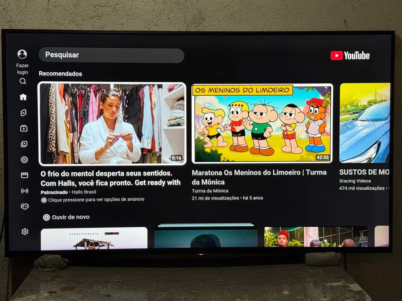 Tv smart 55 polegadas 4k - Foto 4